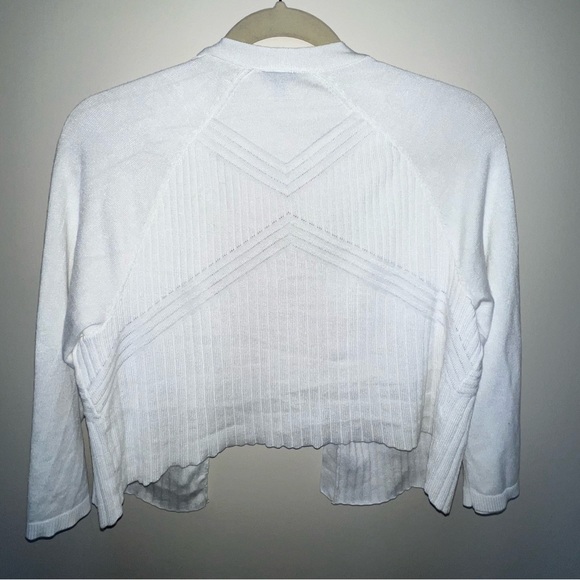 Torrid White Knit Cardigan - Size 1 - Picture 3 of 6
